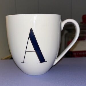 Kate Spade It’s Personal Mug with Monogram A